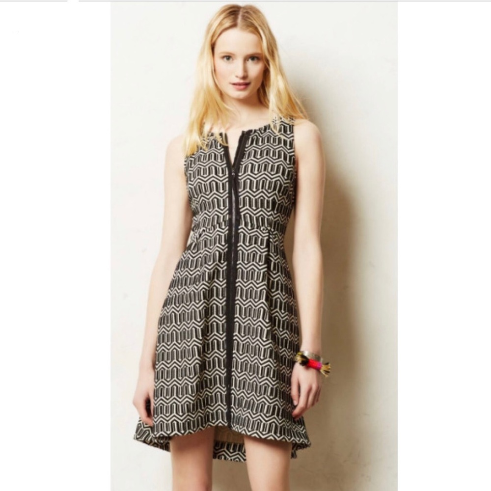 Anthropologie Geometric Dress